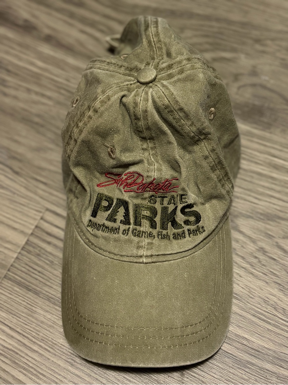 Olive Green South Dakota State Park - Department of Game, Fish & Park